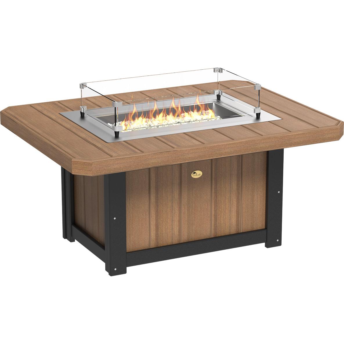 LuxCraft Lumin 51" Rectangular Fire Pit