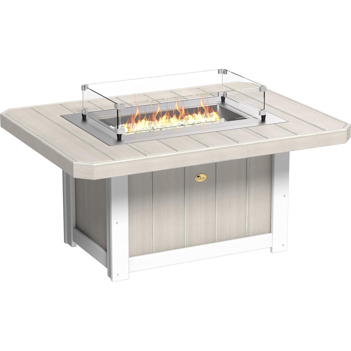 LuxCraft Lumin 51" Rectangular Fire Pit