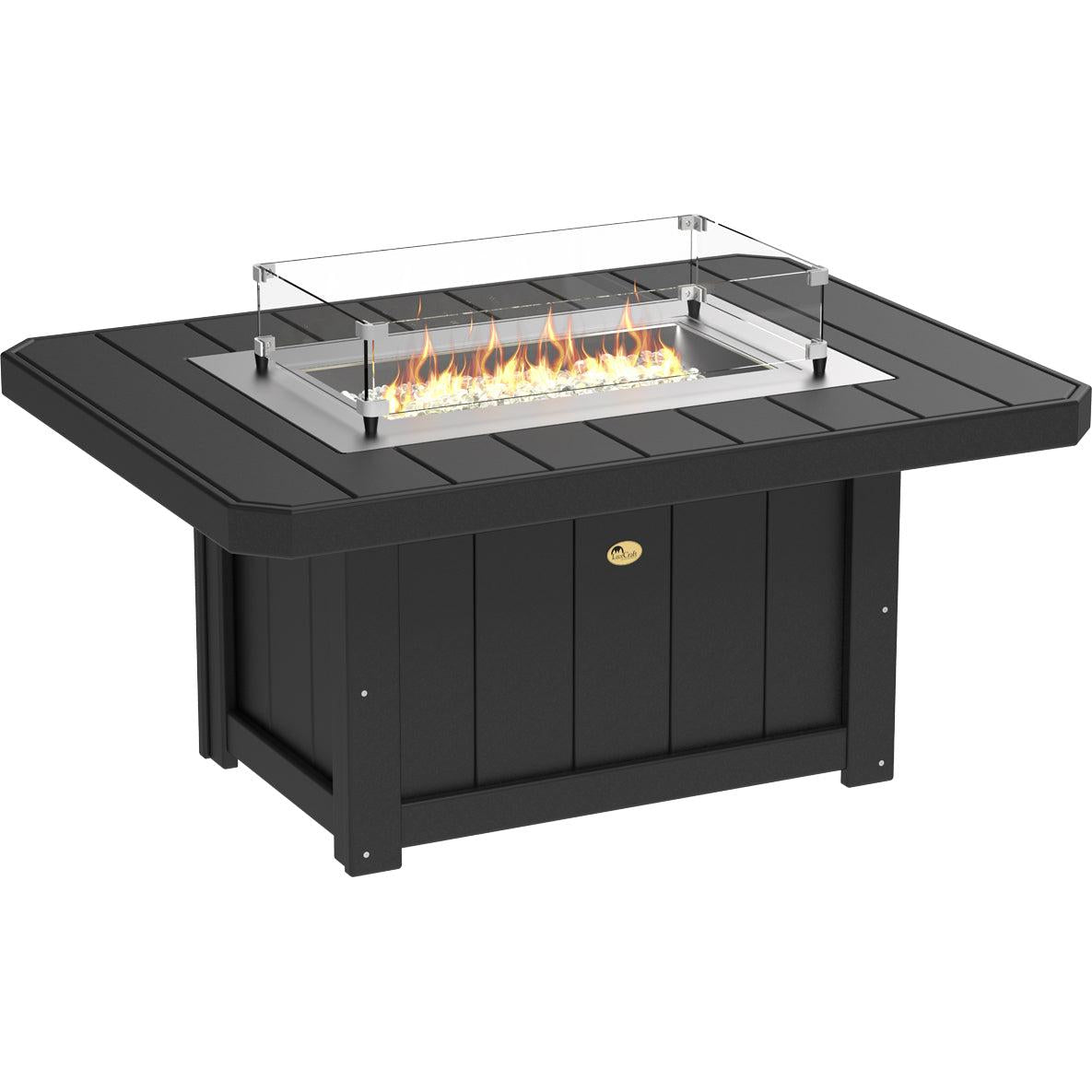 LuxCraft Lumin 51" Rectangular Fire Pit