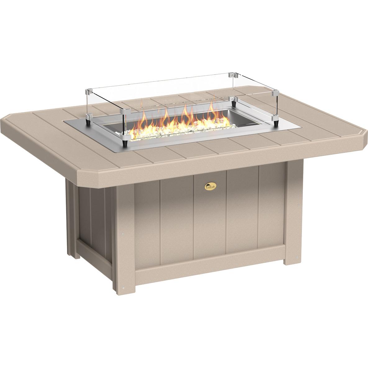 LuxCraft Lumin 51" Rectangular Fire Pit