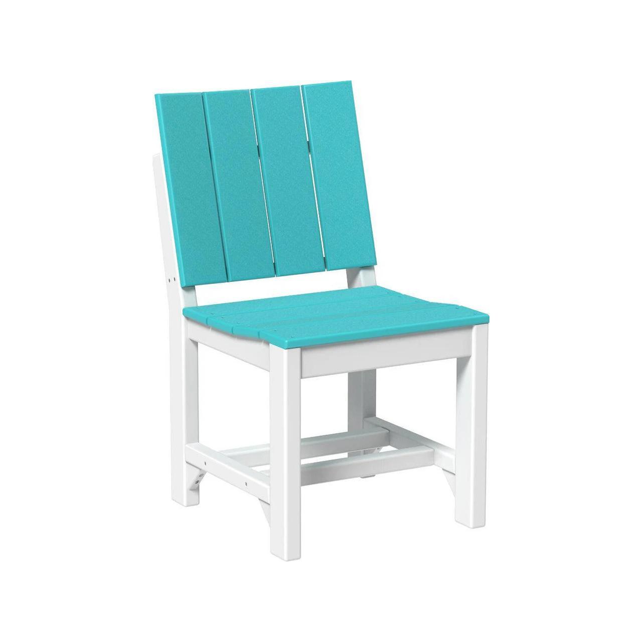 LuxCraft Urban 18.75-Inch Recycled Plastic Dining Side Chair