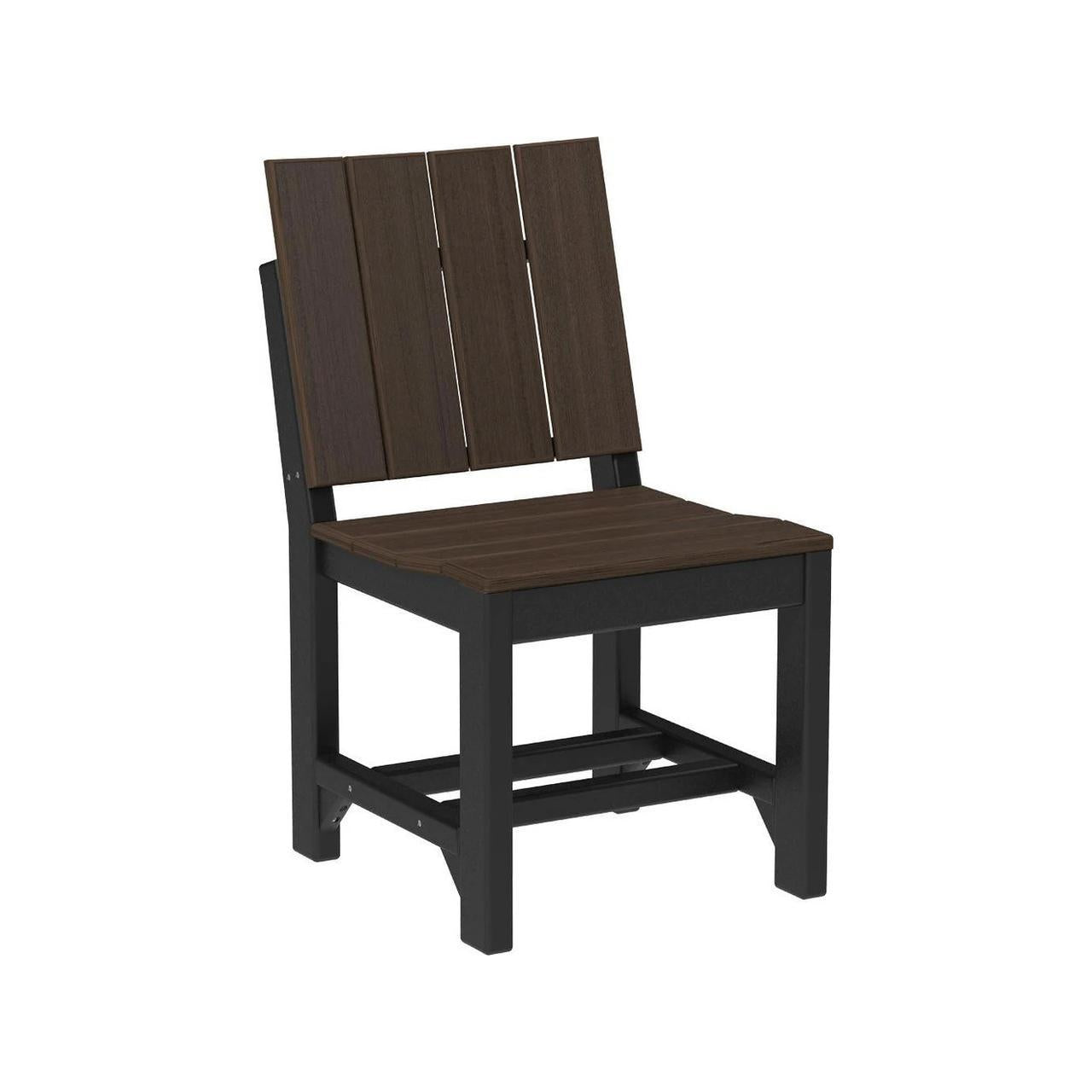 LuxCraft Urban 18.75-Inch Recycled Plastic Dining Side Chair