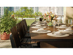 LuxCraft Urban 18.75-Inch Recycled Plastic Dining Side Chair