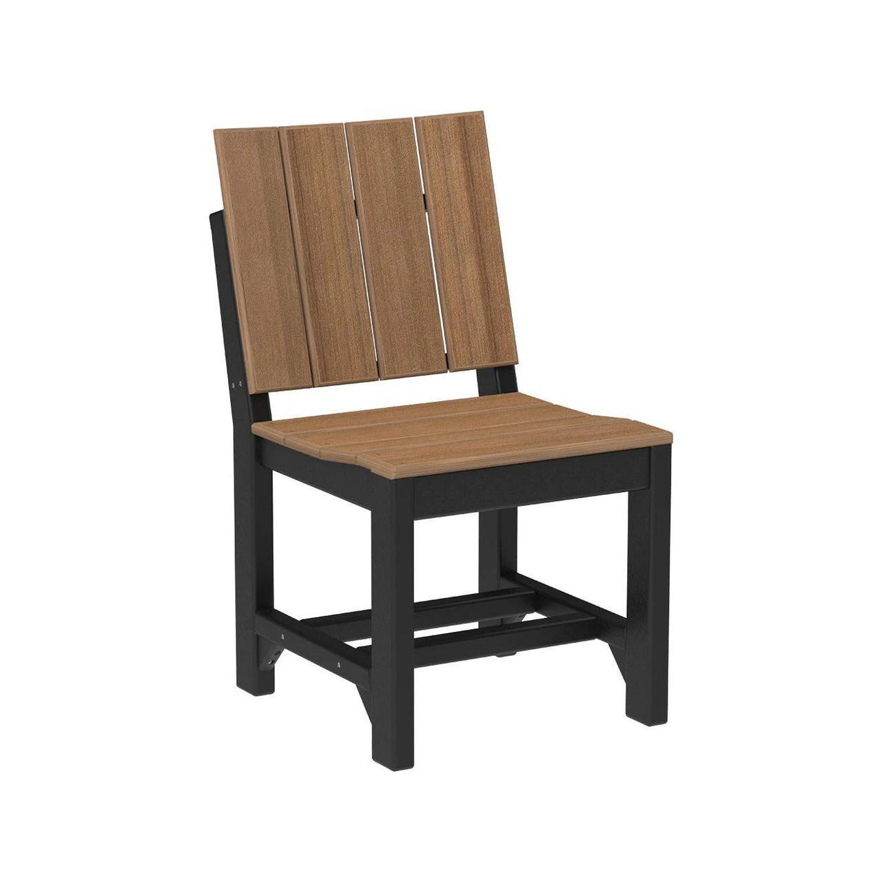 LuxCraft Urban 18.75-Inch Recycled Plastic Dining Side Chair