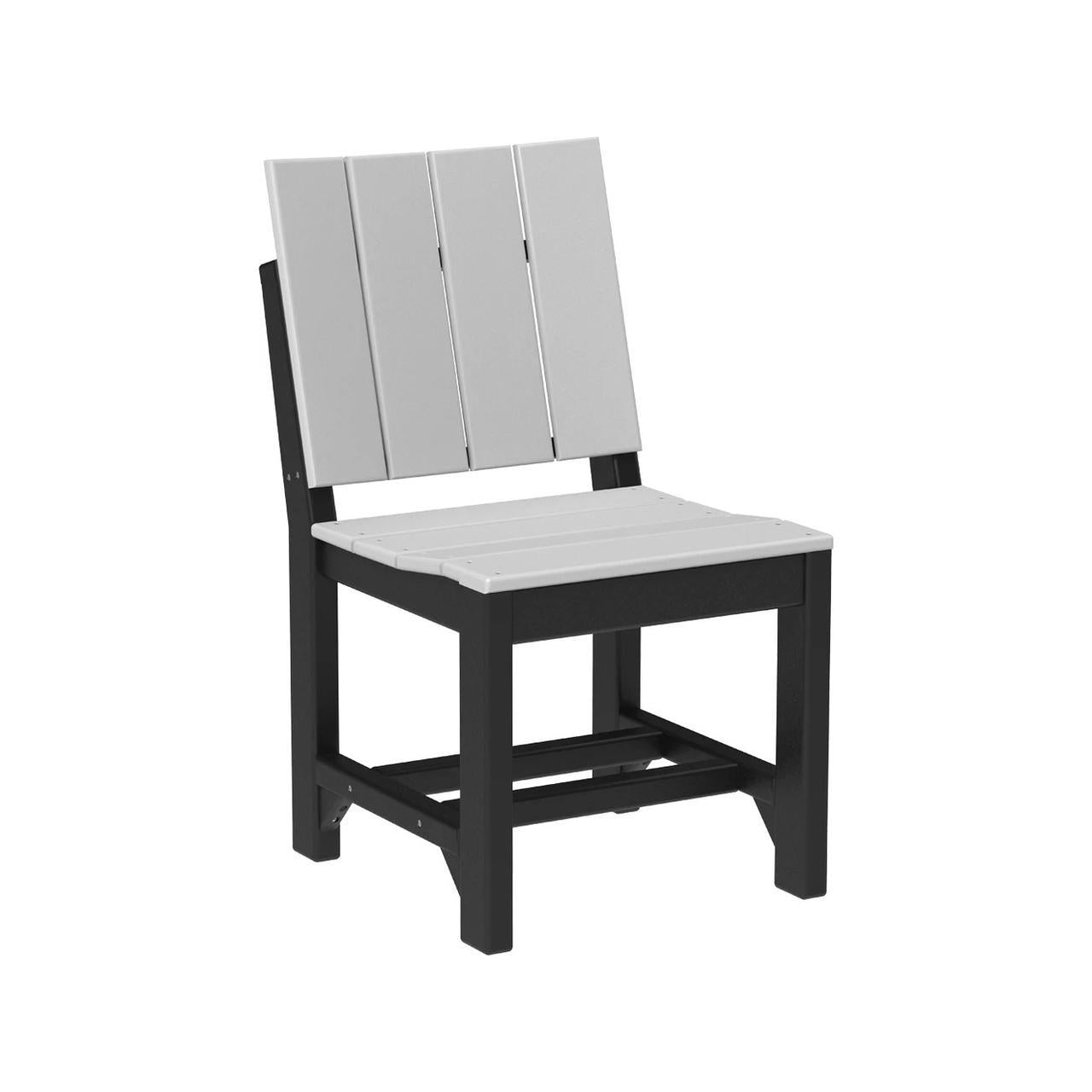 LuxCraft Urban 18.75-Inch Recycled Plastic Dining Side Chair