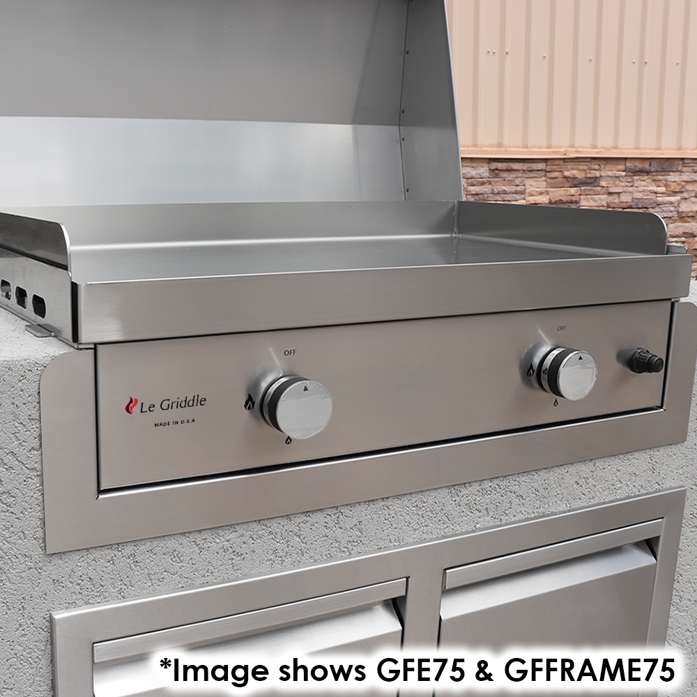 Le Griddle 75 Series Trim Kit Stainless Steel GFFRAME75
