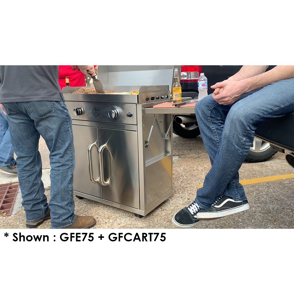 Le Griddle 75 Series Portable Cart Stainless Steel GFCART75