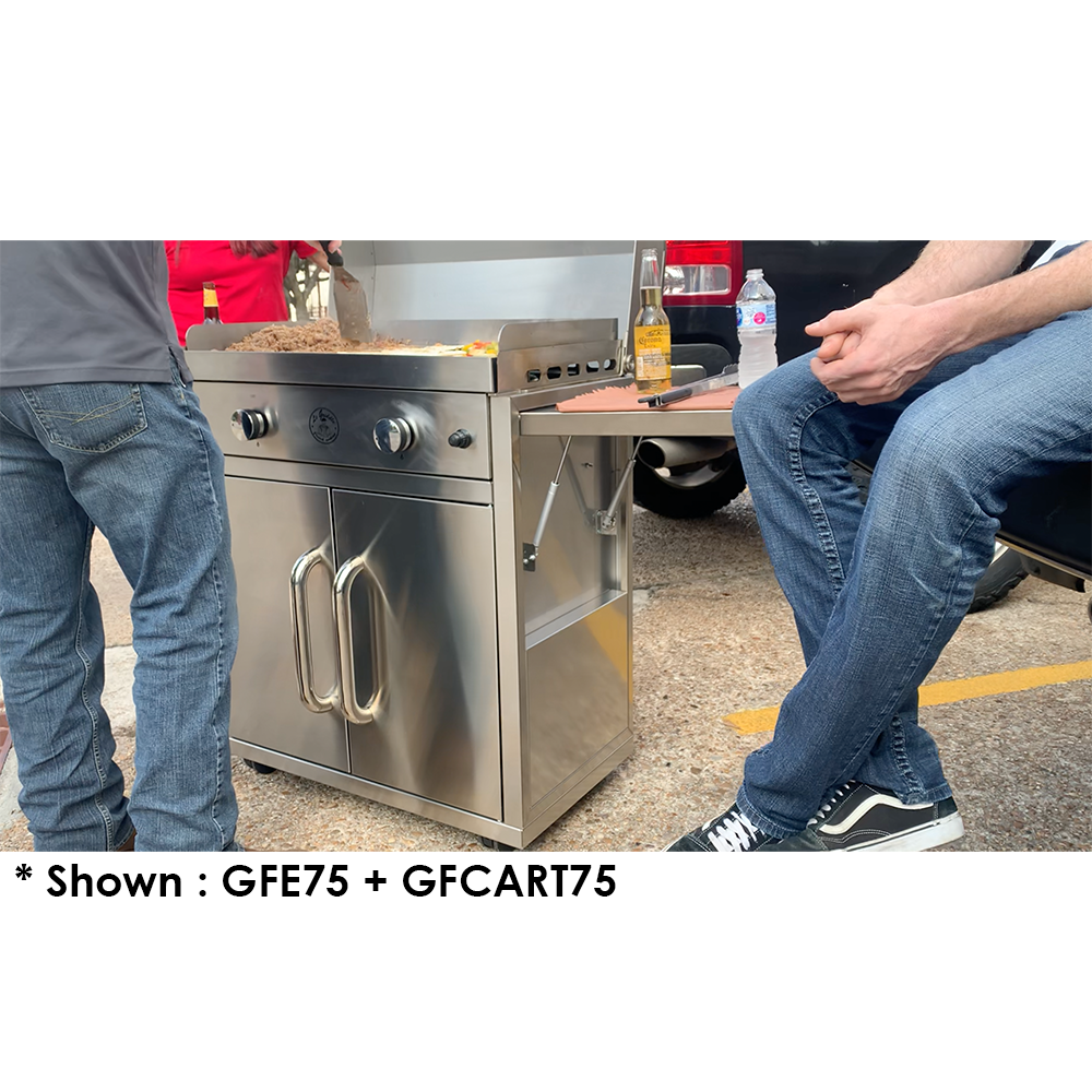Le Griddle 75 Series Portable Cart Stainless Steel GFCART75