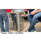Le Griddle 75 Series Portable Cart Stainless Steel GFCART75