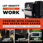 Masterbuilt Gravity Series 800 Digital Charcoal Griddle Grill Smoker