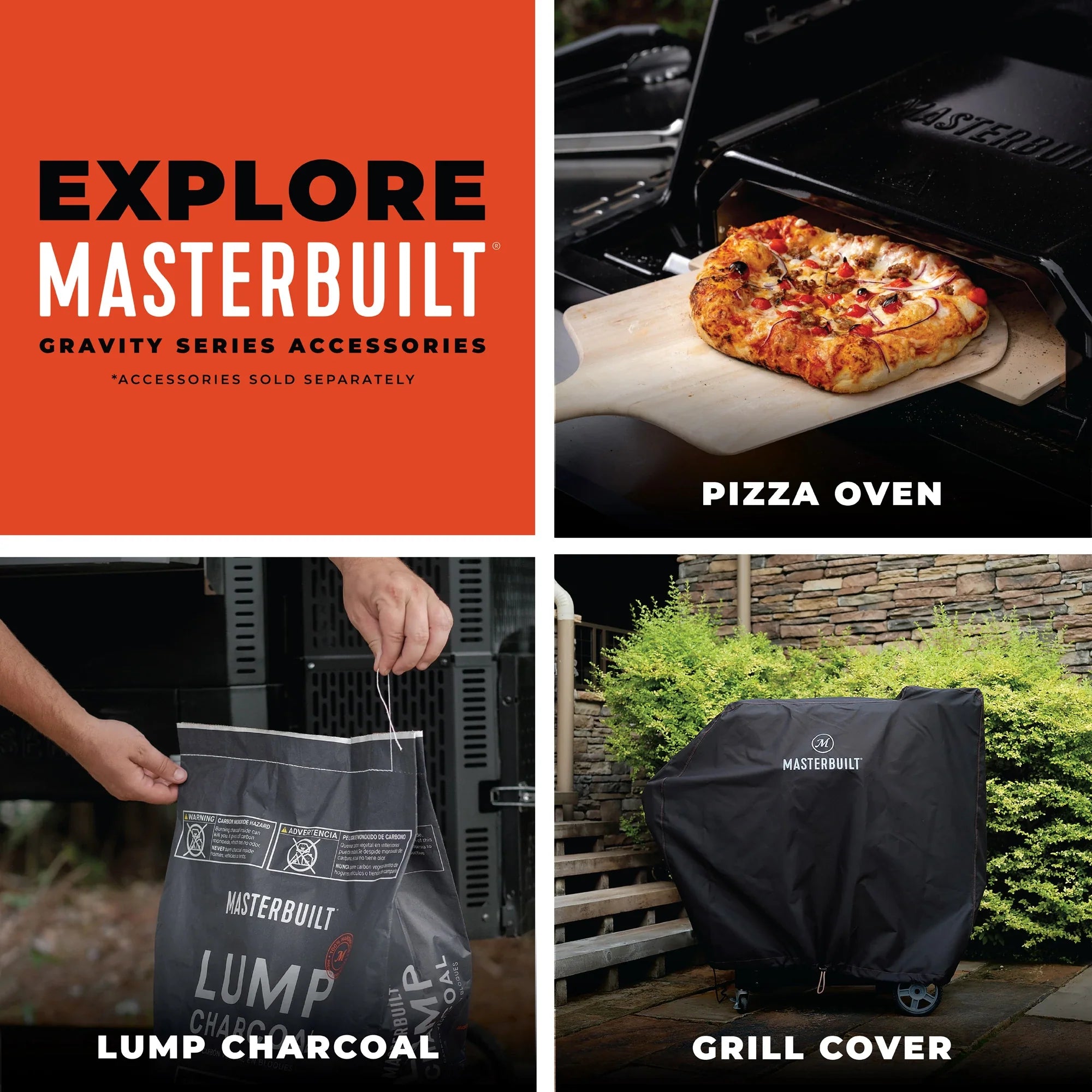 Masterbuilt Gravity Series 800 Digital Charcoal Griddle Grill Smoker