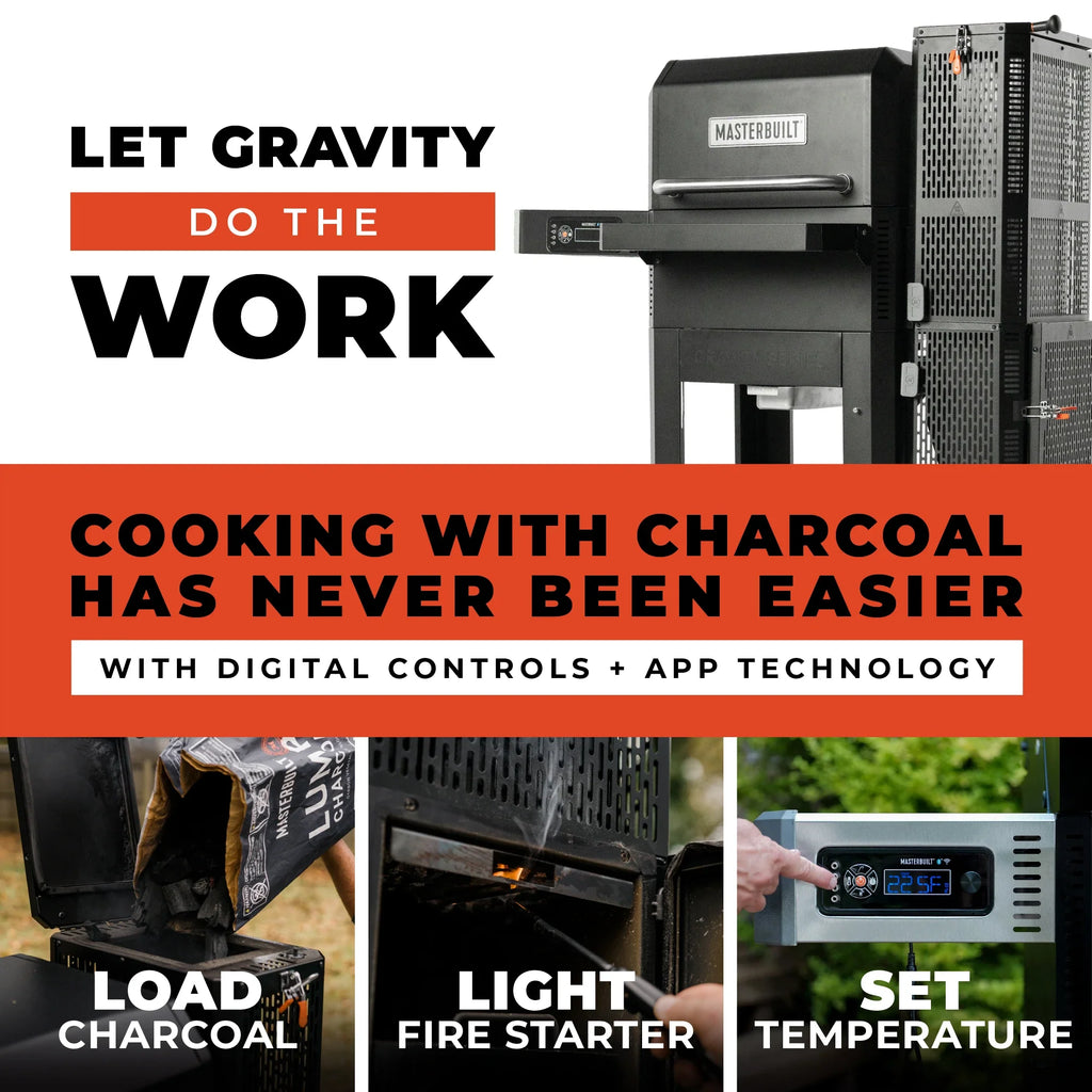 Masterbuilt Gravity Series 600 Digital Charcoal Grill and Smoker