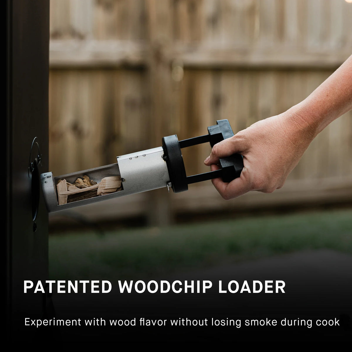 40-Inch Digital Electric Smoker with Window and Legs