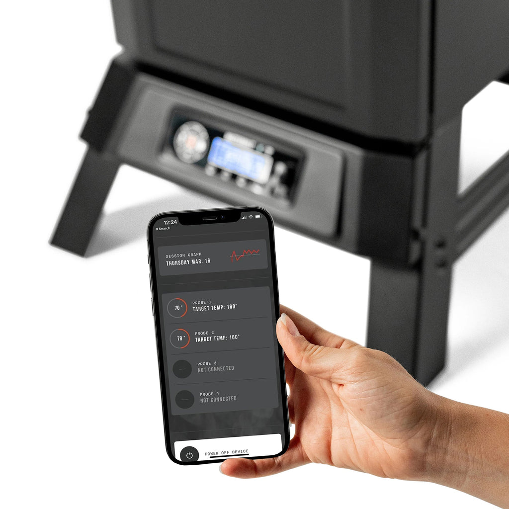710 WiFi Digital Electric Smoker and Cover Bundle