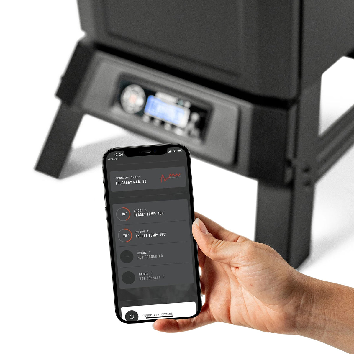 710 WiFi Digital Electric Smoker and Cover Bundle