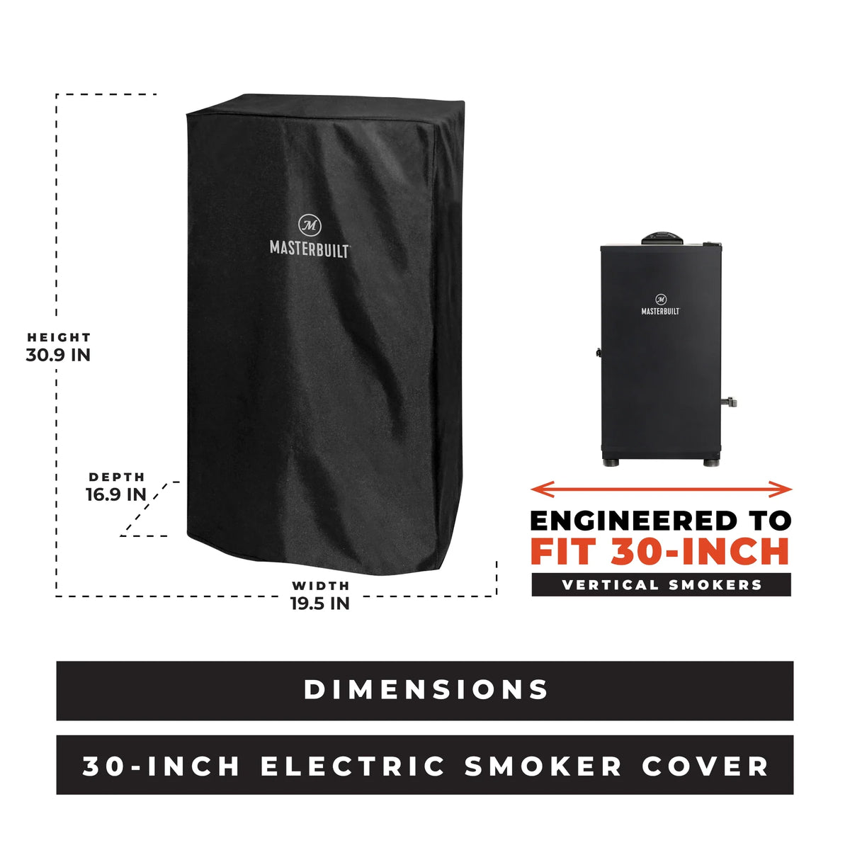 30 inch Electric Smoker Cover