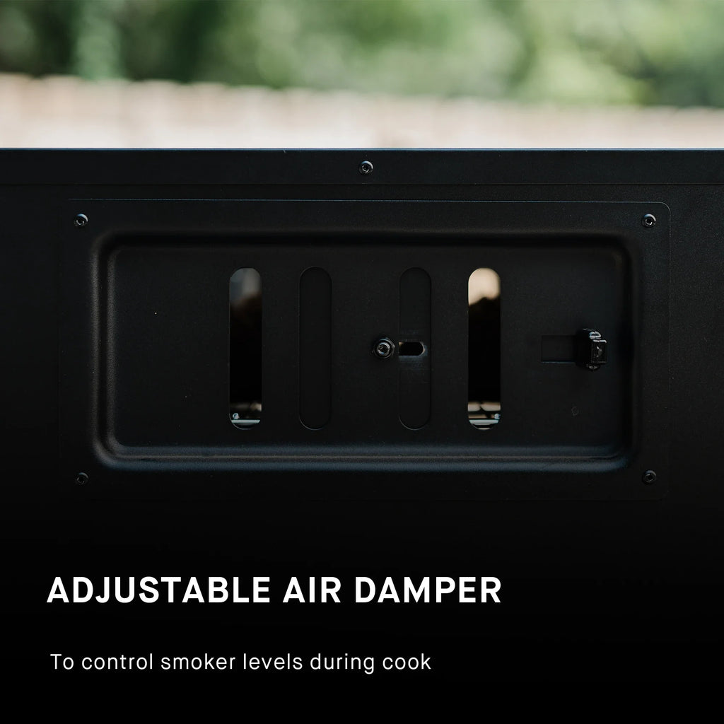30-inch Dual Fuel Propane and Charcoal Smoker