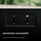 30-inch Dual Fuel Propane and Charcoal Smoker
