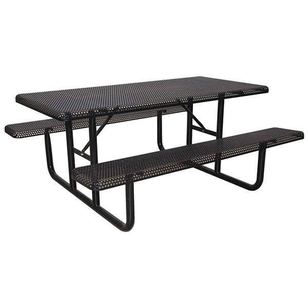 Wausau Tile MF1057 8' Portable Park Picnic Table official product image