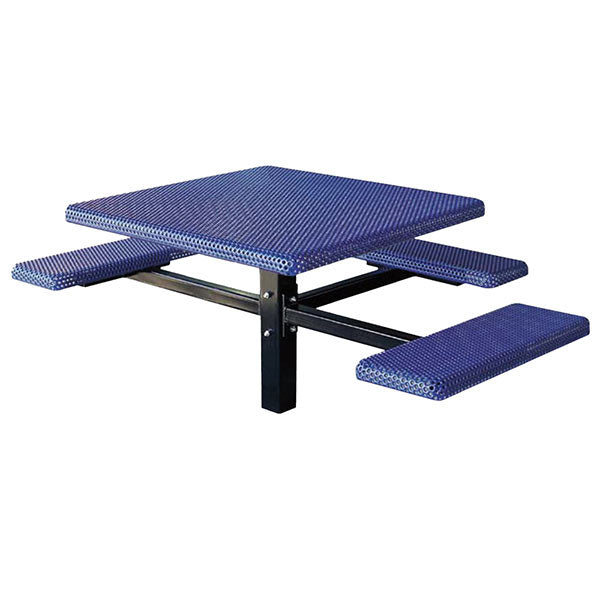 Wausau Tile MF1061 Square 3-Bench Inground Mount ADA Compliant Table official product image