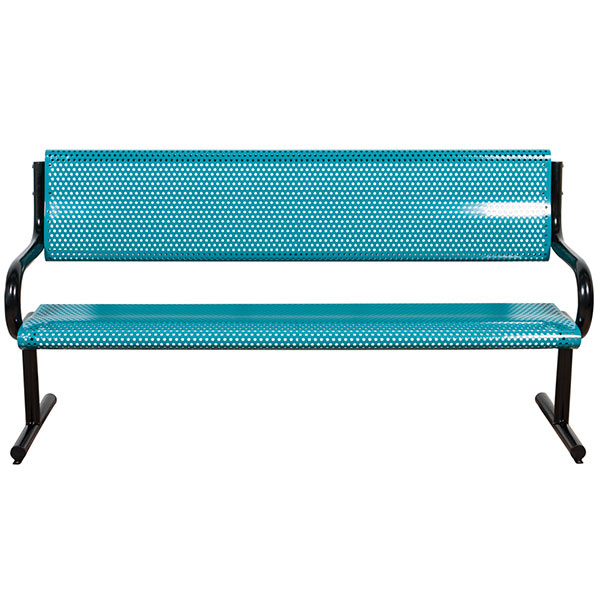 Wausau Tile MF2033 Ergo Metal Bench official product image