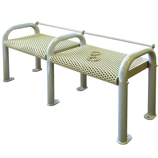 Wausau Tile MF2080 Detention Bench official product image