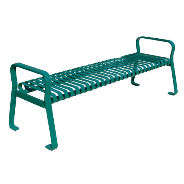 Wausau Tile MF2202 Flat Steel Bench official product image