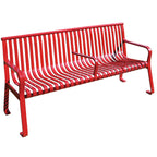 Wausau Tile MF2203 Flat Steel Bench official product image