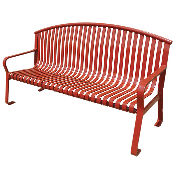 Wausau Tile MF2233 Flat Steel Bench official product image