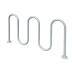 Wausau Tile MF9009 Surface Mount 5 Loop Bike Rack official product image