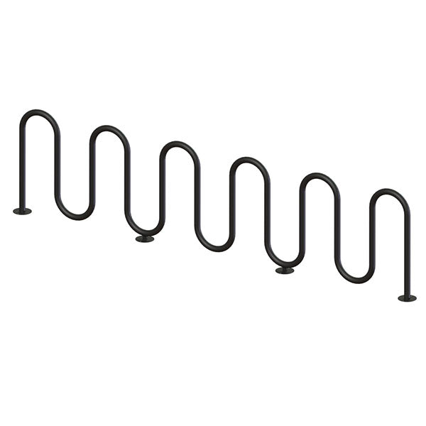 Wausau Tile MF9030 Surface Mount 11 Loop Bike Rack official product image