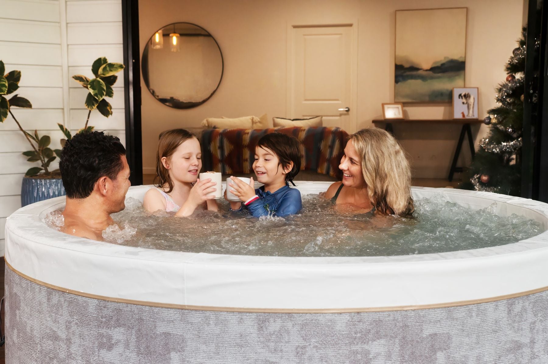 MSpa COCOON-ECO Inflatable Hot Tub 6 Person Thermal Insulation