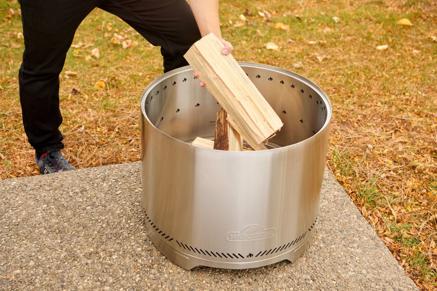 Napoleon Timberwolf Smokeless Fire Pit 18 NWFPMTI-SS