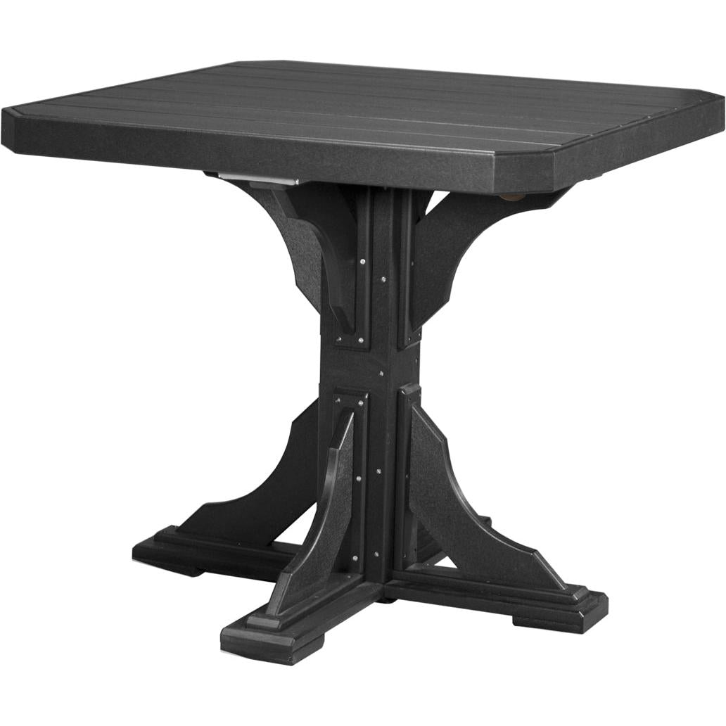 LuxCraft 41 Inch Square Counter Height Table