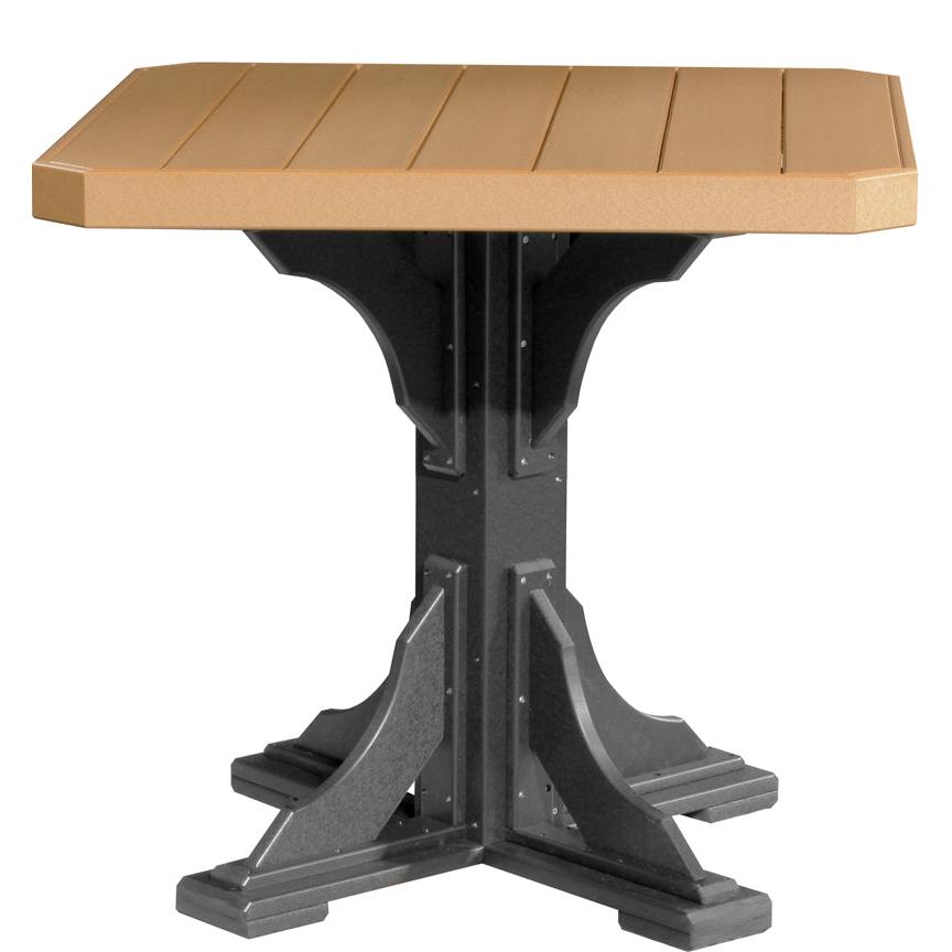 LuxCraft 41 Inch Square Counter Height Table