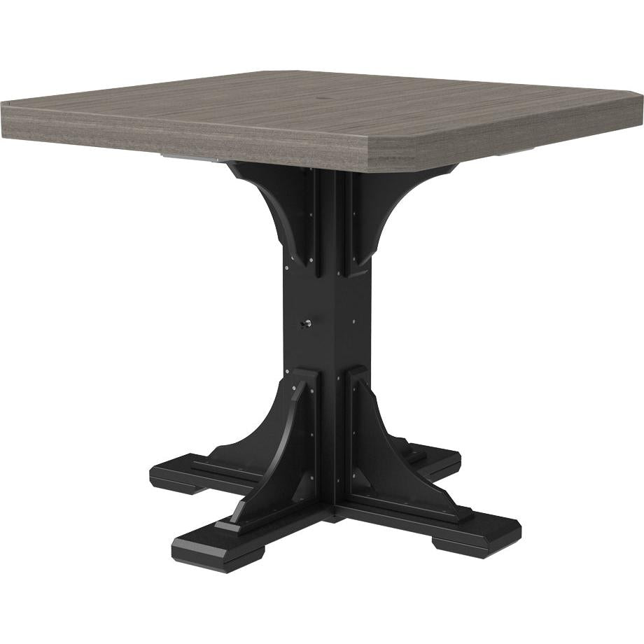 LuxCraft 41 Inch Square Counter Height Table