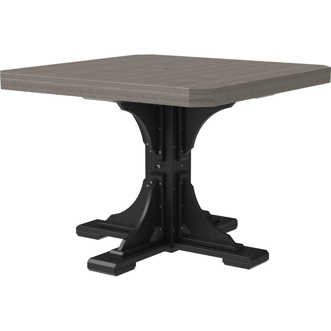 LuxCraft 41-Inch Square Dining Height Outdoor Table