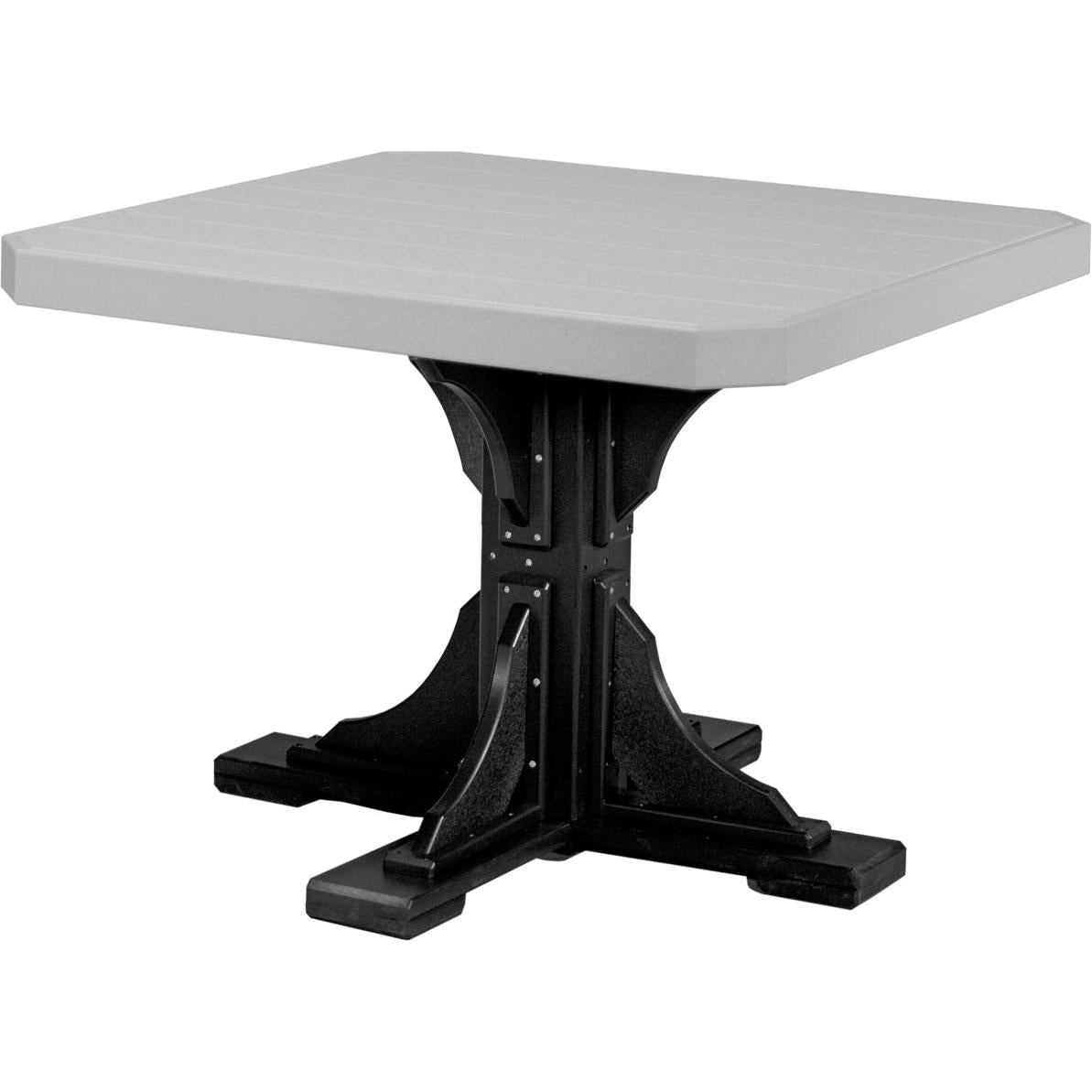 LuxCraft 41-Inch Square Dining Height Outdoor Table