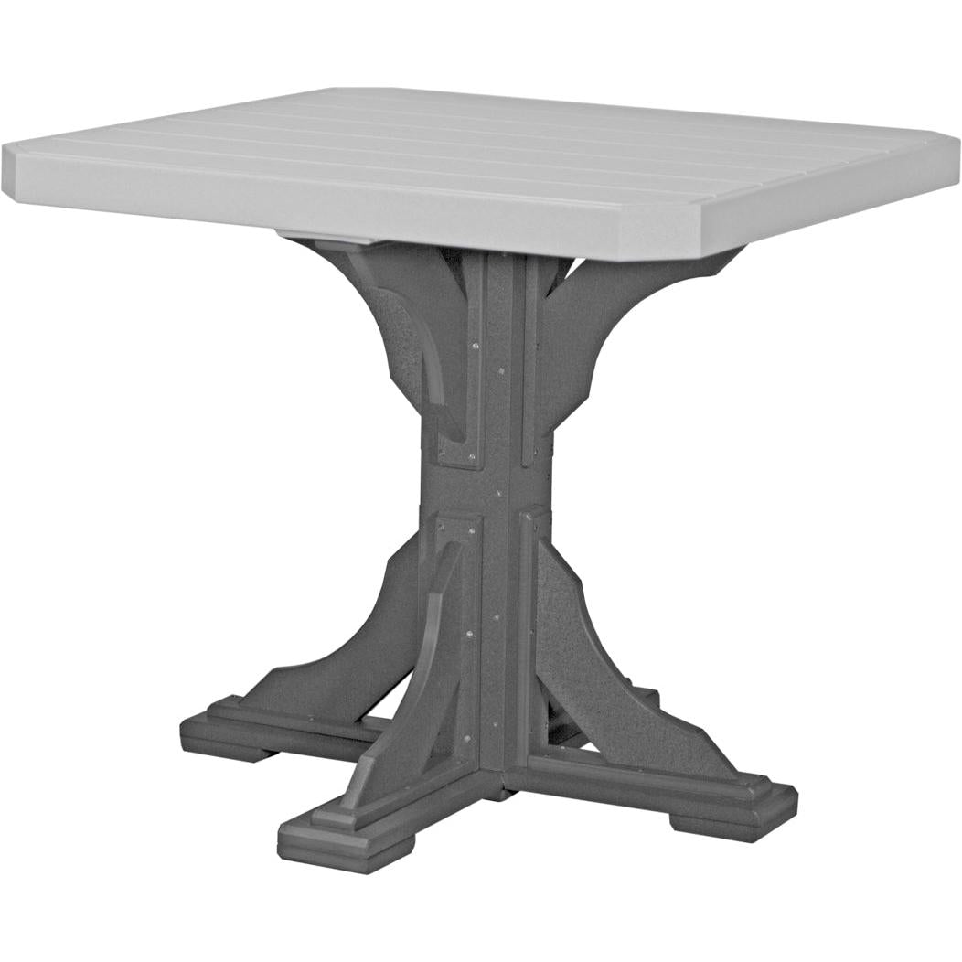 LuxCraft 41 Inch Square Counter Height Table
