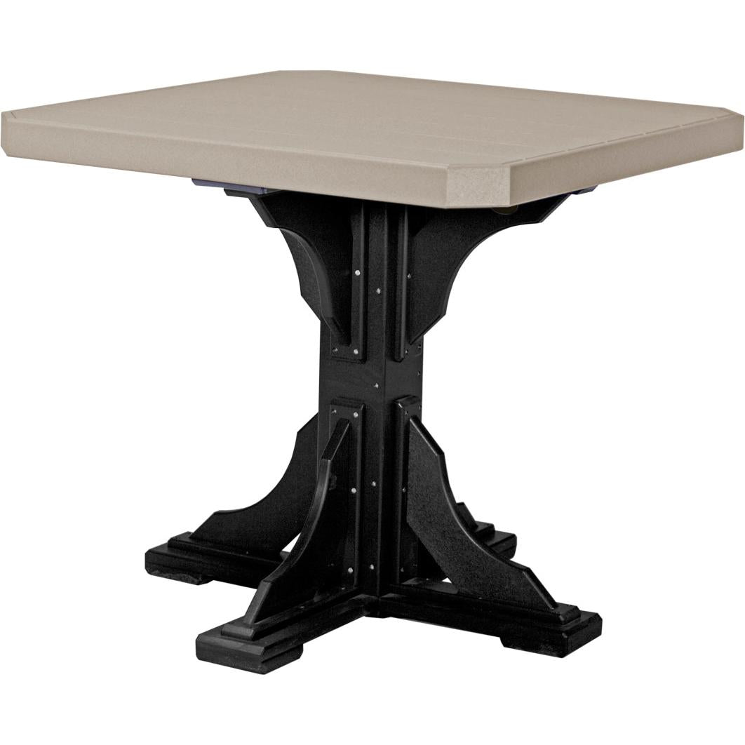 LuxCraft 41 Inch Square Counter Height Table