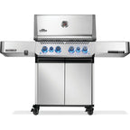 Napoleon Prestige 500 RSIB Natural Gas Grill with Infrared Side and Rear Burner P500VRSIBNSS