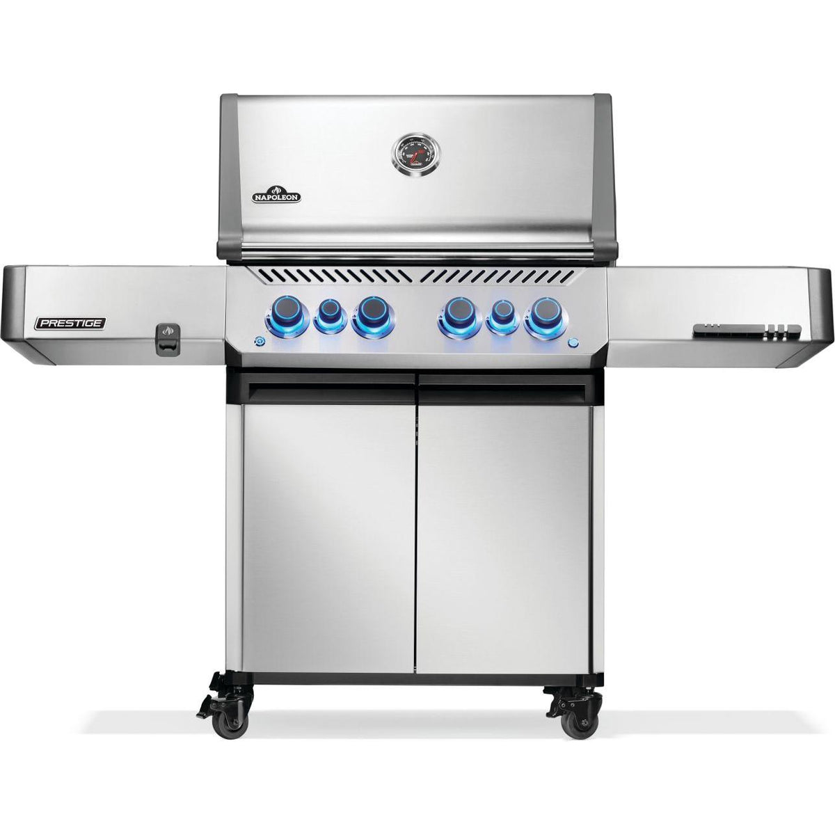 Napoleon Prestige 500 RSIB Natural Gas Grill with Infrared Side and Rear Burner P500VRSIBNSS