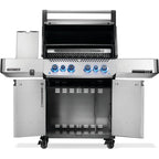 Napoleon Prestige 500 RSIB Natural Gas Grill with Infrared Side and Rear Burner P500VRSIBNSS