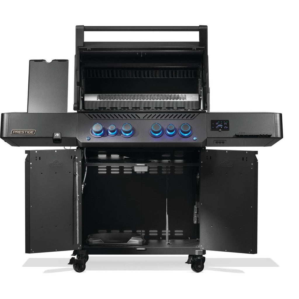 Napoleon Phantom Prestige 500 Connected Natural Gas Grill with Infrared Side and Rear Burner P500VXRSIBNK-PHM