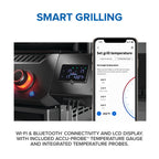 Napoleon Phantom Prestige 500 Connected Natural Gas Grill with Infrared Side and Rear Burner P500VXRSIBNK-PHM