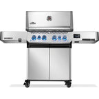 Napoleon Prestige 500 Connected Natural Gas Grill with Infrared Side and Rear Burner P500VXRSIBNSS