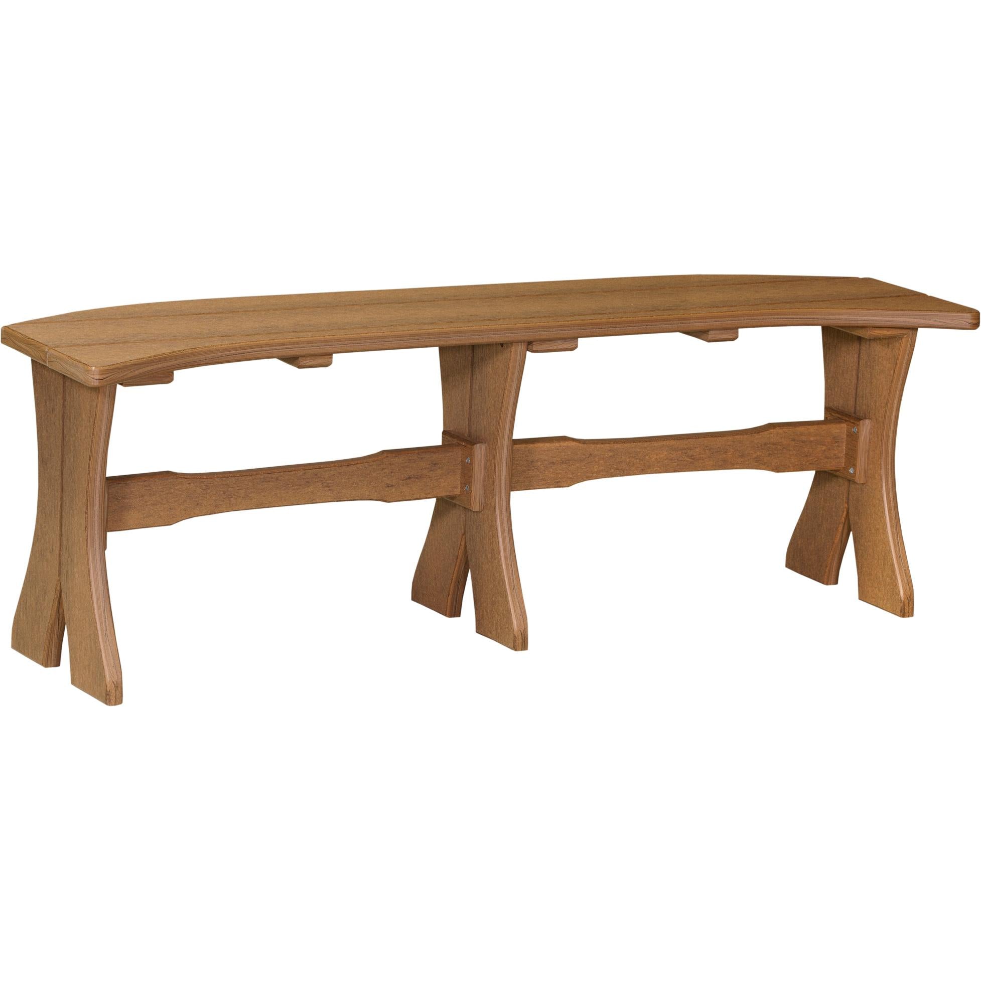 LuxCraft 52" Dining Table Bench