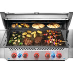 Napoleon Prestige 665 Connected Natural Gas Grill with Infrared Side and Rear Burner P665VRSIBNSS