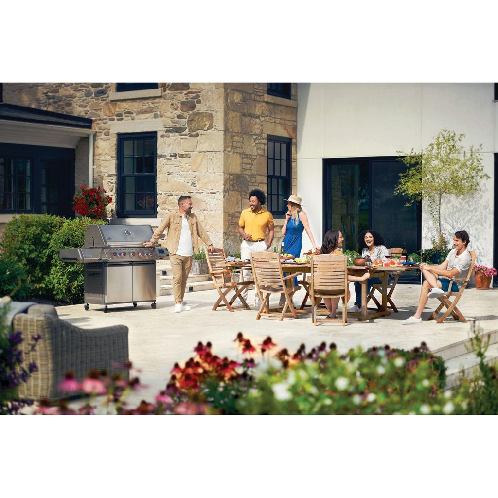 Napoleon Prestige 665 Connected Natural Gas Grill with Infrared Side and Rear Burner P665VXRSIBNSS