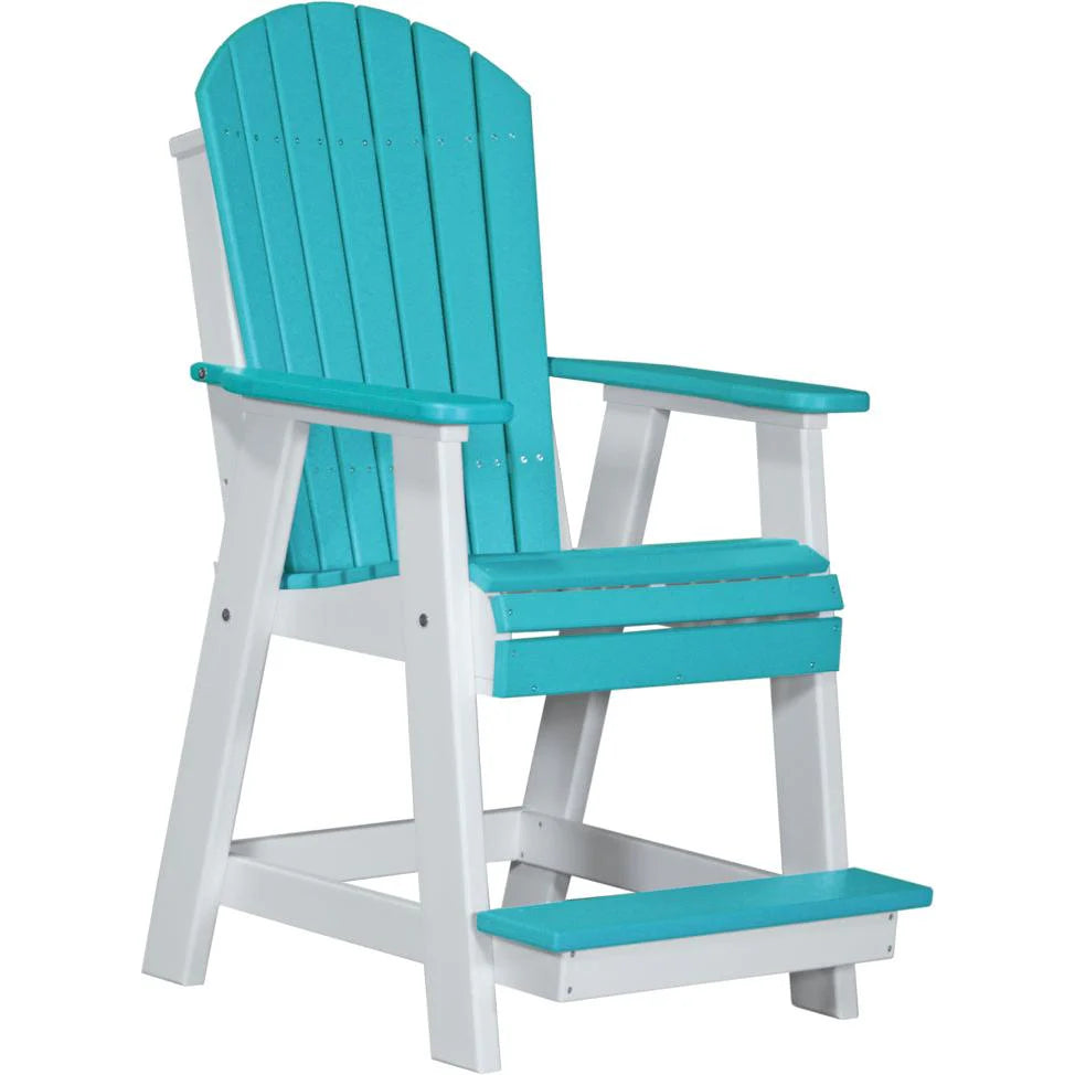 LuxCraft Adirondack Balcony Chair 34 x 30 x 49 in